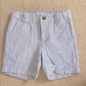 Janie and Jack seersucker shorts